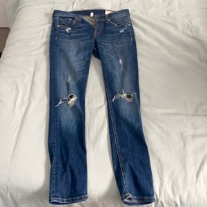 Rag and bone dark denim
